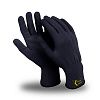 Перчатки АРАМАКС БЛЭК (MG-305), Kevlar®, без покрытия, оверлок, цвет черный в Нижнем Новгороде